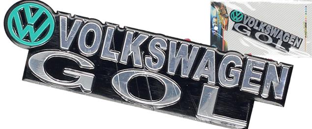 Kovová samolepka Volkswagen GOL &hellip;