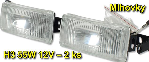 Přídavná mlhová světla H3 55W 12&hellip;