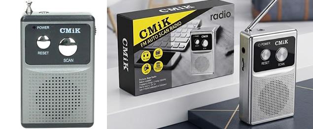 Kapesní FM rádio CMiK MK-249
