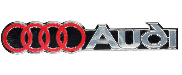 Kovová 3D samolepka Audi 16 × 3 &hellip;