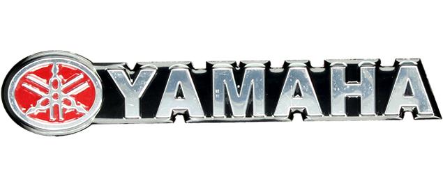 Kovová 3D samolepka Yamaha 13 × &hellip;