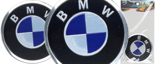 Kovová kulatá samolepka BMW 8,5 &hellip;