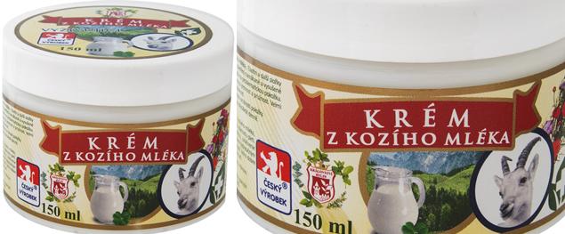 Krém z kozího mléka 150 ml - vyž&hellip;