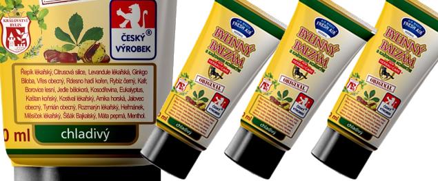 Bylinný balzám s kaštanem koňským 150 ml – extra silný