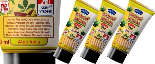 Bylinný balzám s kaštanem koňským 500 ml – extra silný