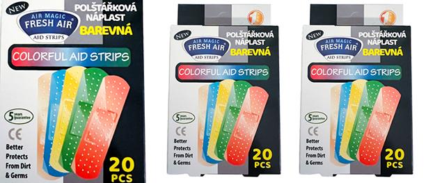 Polštářková náplast Colorful 20k&hellip;