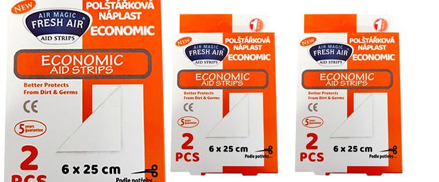 Polštářková náplast Economic 6×2&hellip;
