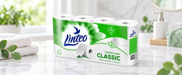 Toaletní papír Linteo Classic bí&hellip;