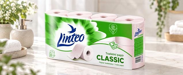 Toaletní papír Linteo Classic rů&hellip;