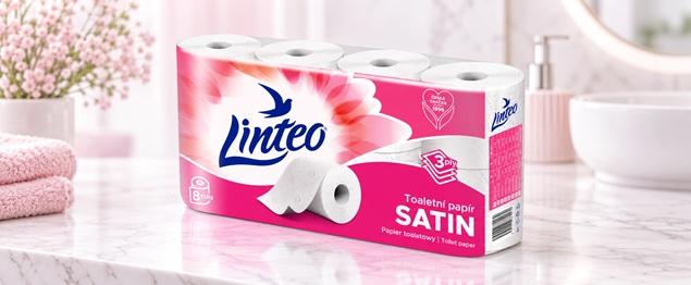 Toaletní papír Linteo Satin bílý&hellip;