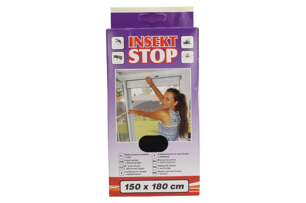 Síť proti hmyzu do oken Asku Insect Stop 150x180 cm