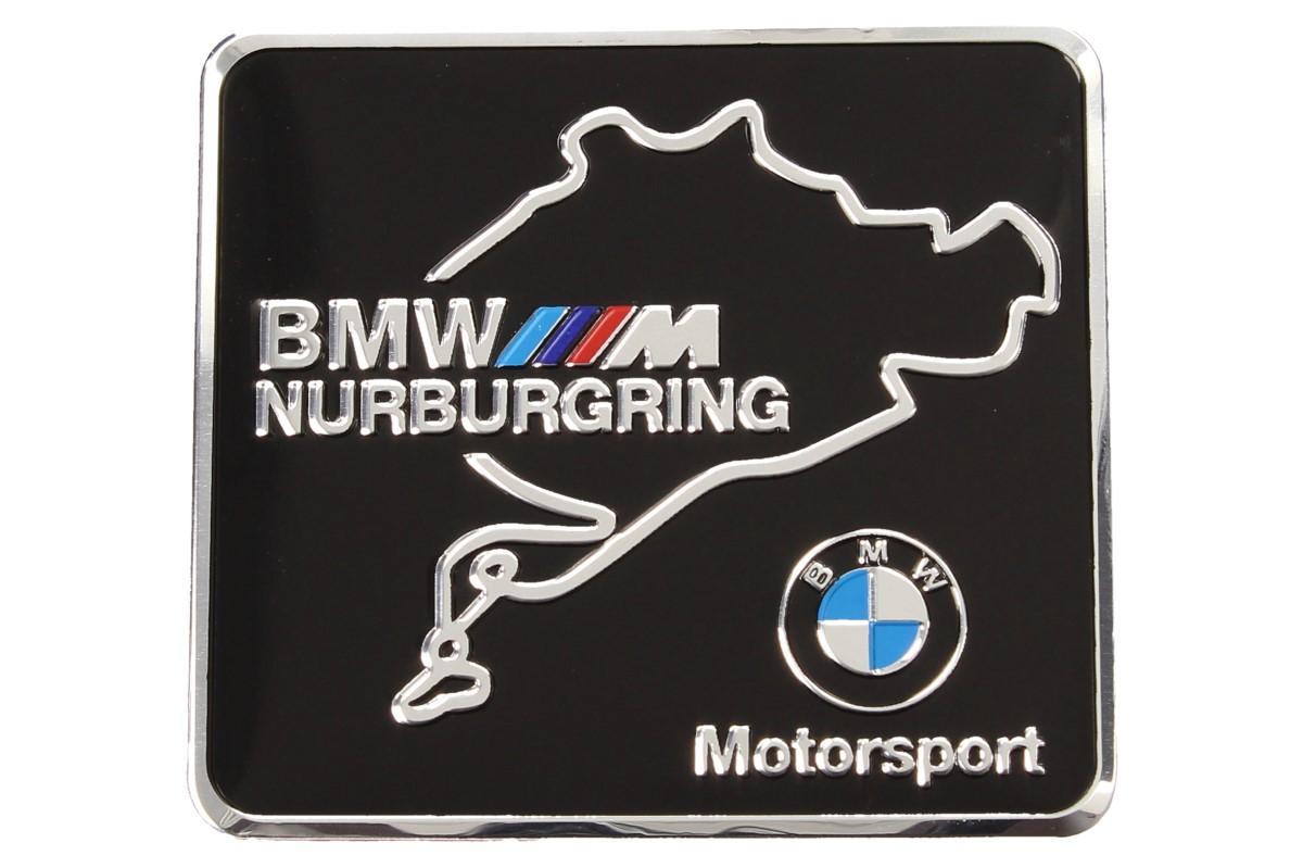Kovová samolepka BMW Nurburgring Motorsport 6 x 5,5 cm