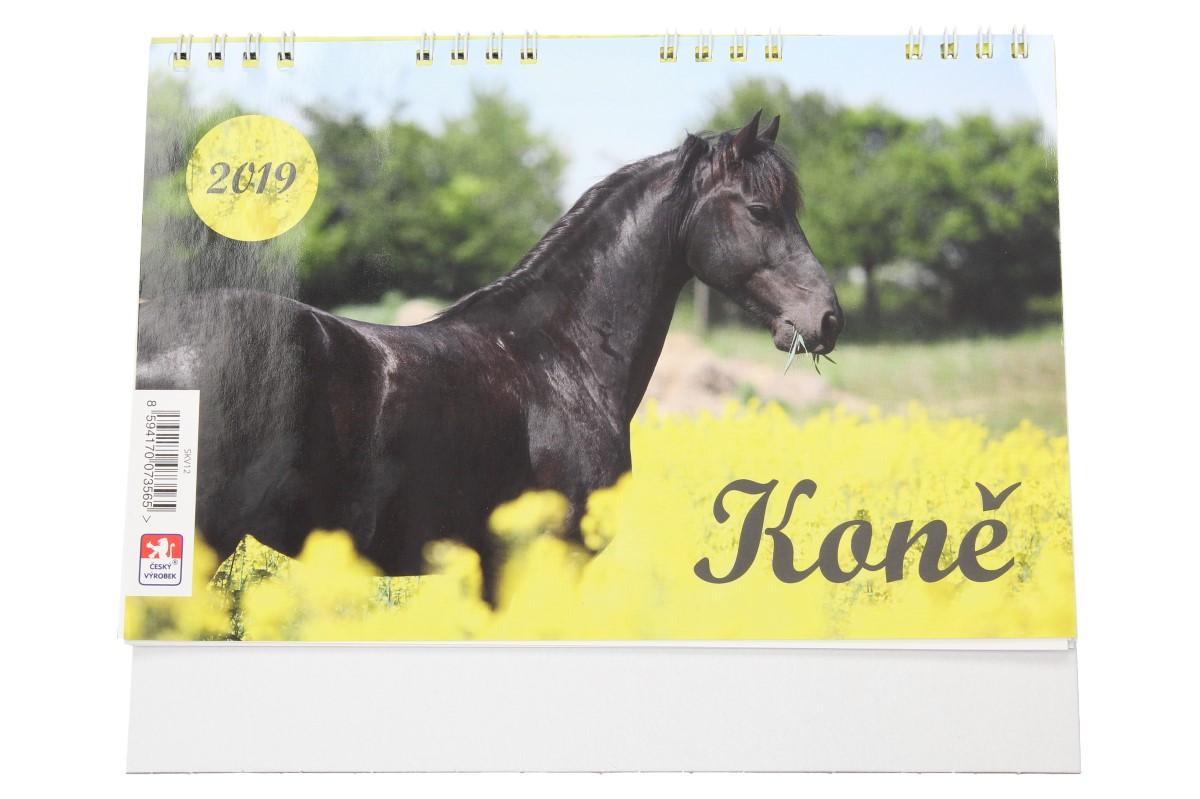 Koně Kalendář 2019 22 x 18 cm