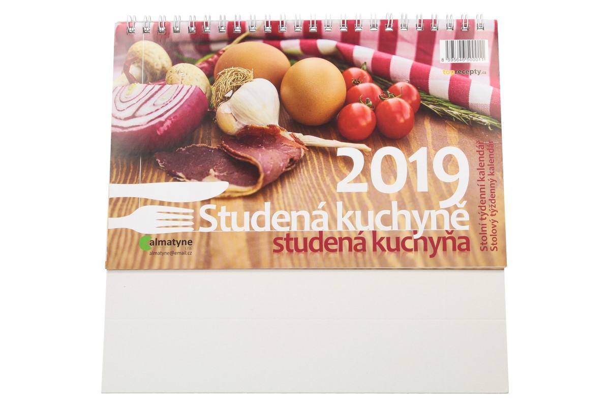 Studená kuchyně kalendář 2019 20 x 21,5 cm