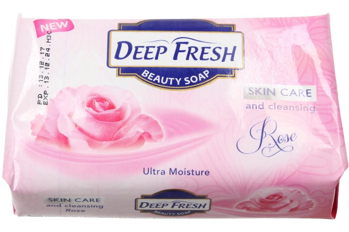 Deep Fresh mýdlo na obličej i tělo Růže