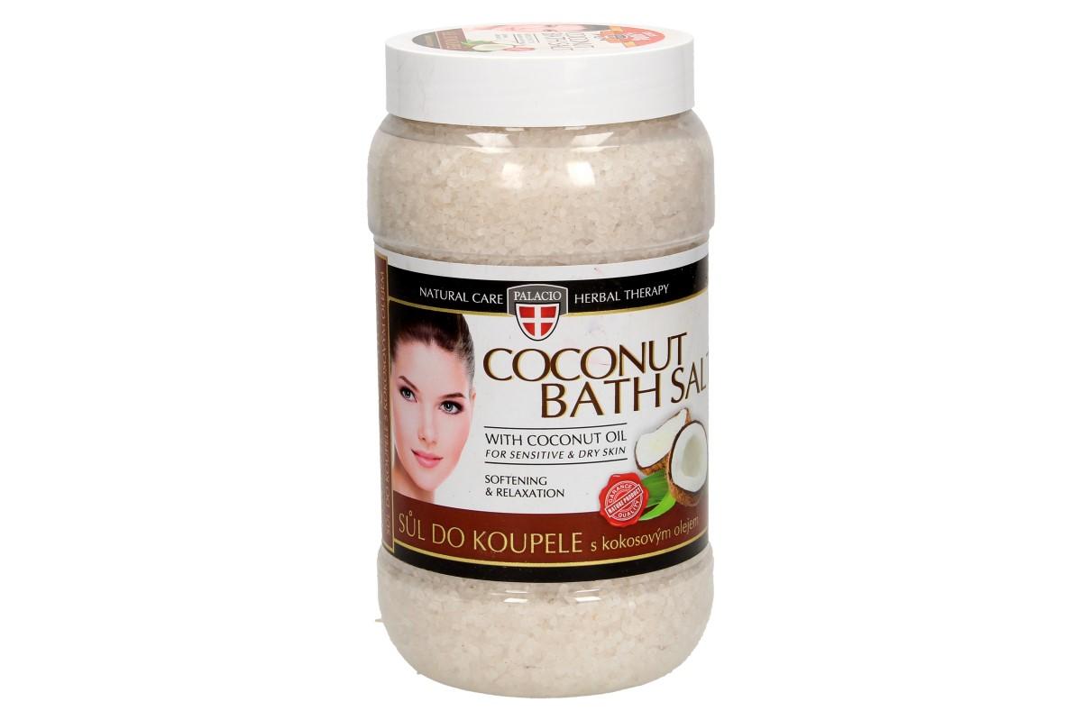 Koupelová sůl PALACIO s kokosovým olejem 1200 g