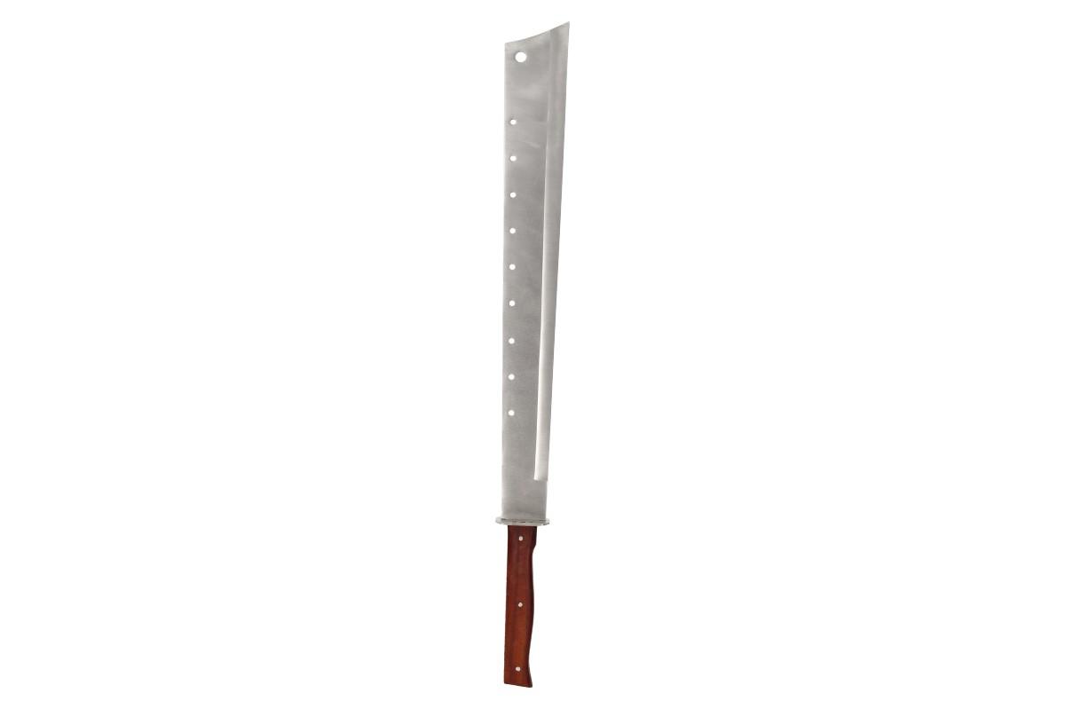Ocelová mačeta 77 cm se seřízlou špičkou
