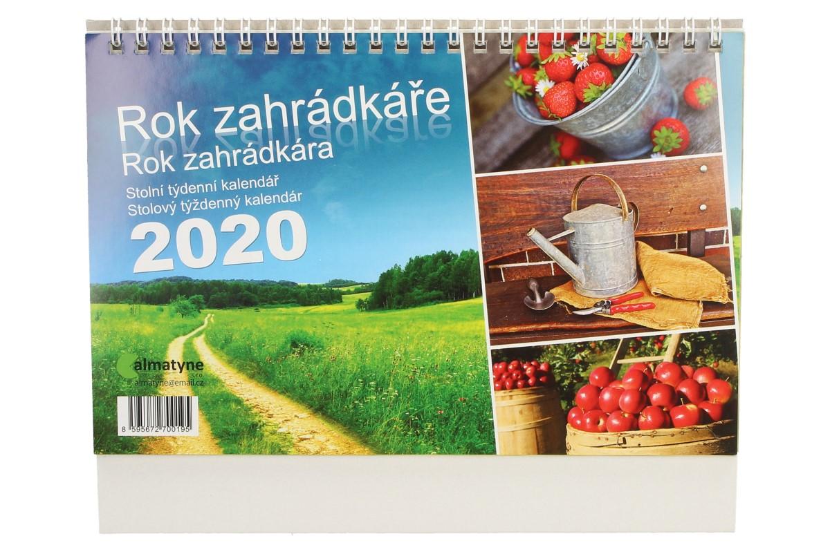 Kalendář 2020 Rok zahrádkáře 22 x 17 cm