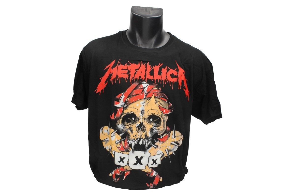 Tričko Metallica, červený nápis