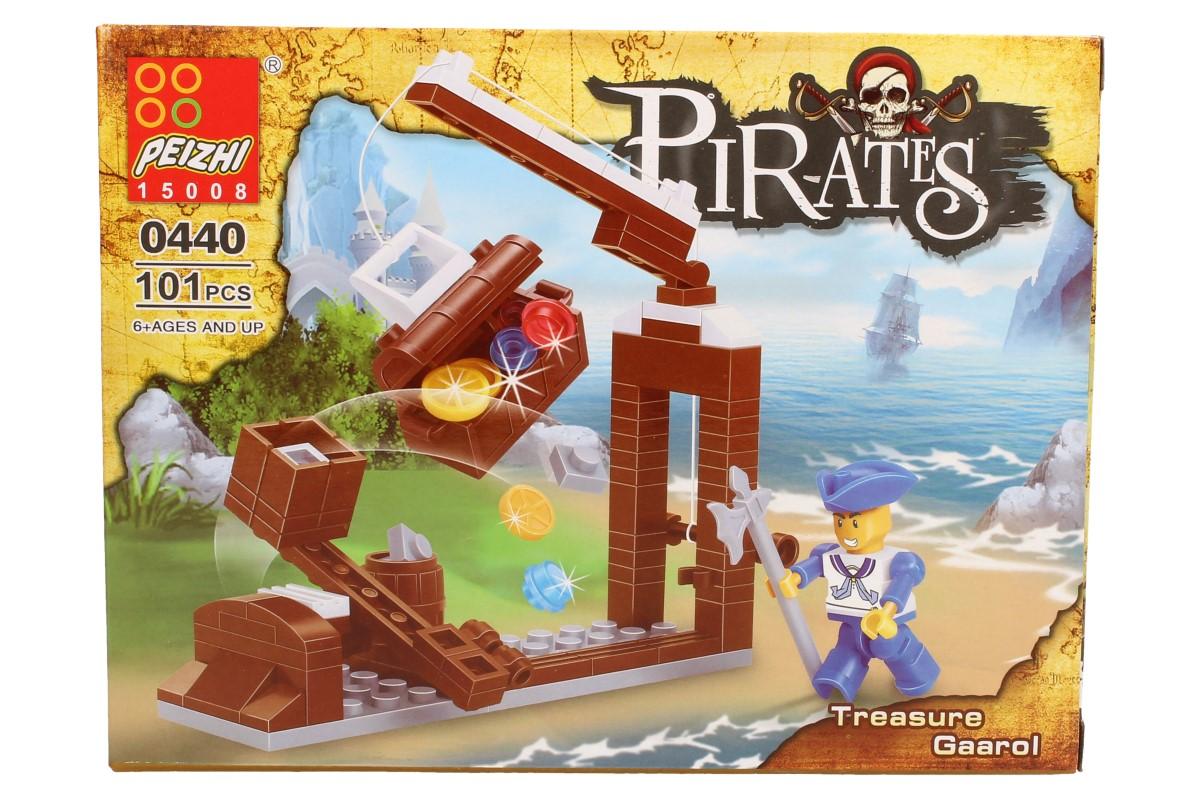 Stavebnice Peizhi Pirates Treasure Gaarol 0440