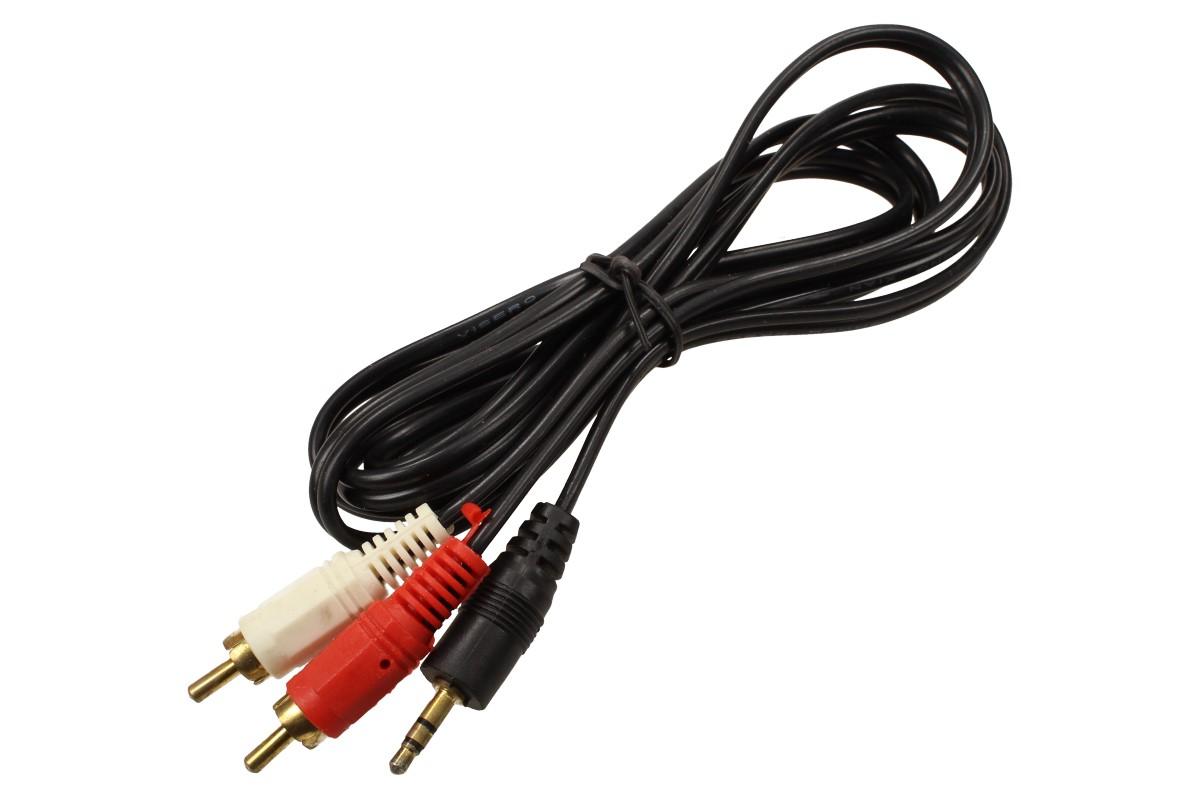Redukční stereo kabel 3,5 mm-2R 1,5m