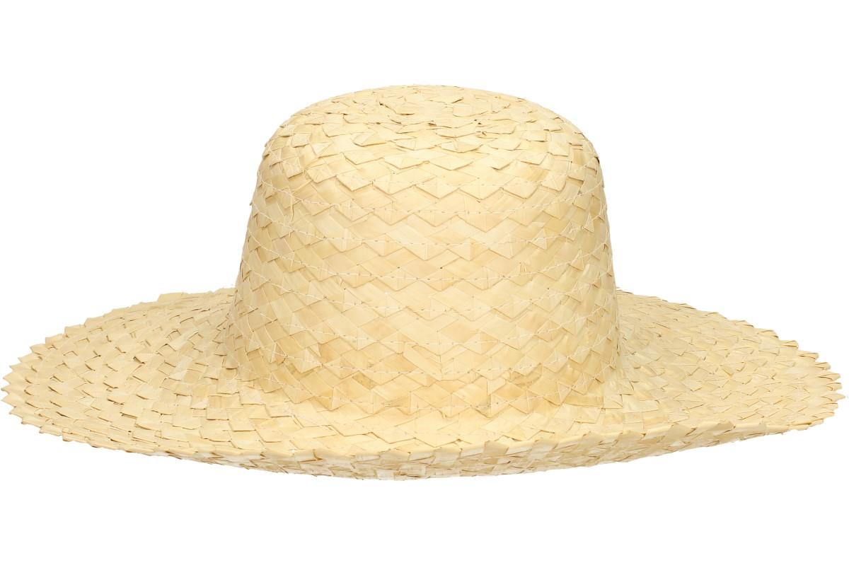 Prošívaný slaměný klobouk Dámský