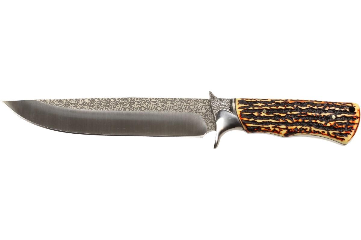 Hobby lovecký nůž velký se zdobenou rukojetí