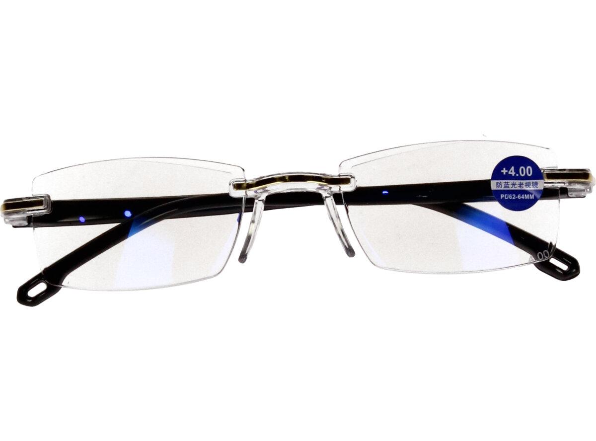 Dioptrické brýle s antireflexní vrstvou Zlaté +4,00