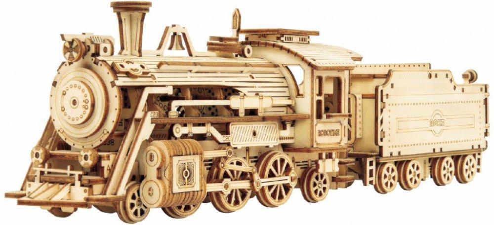 Dřevěná stavebnice Prime Steam Express