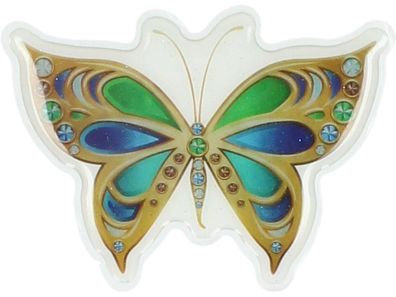Samolepka modrý Motýl