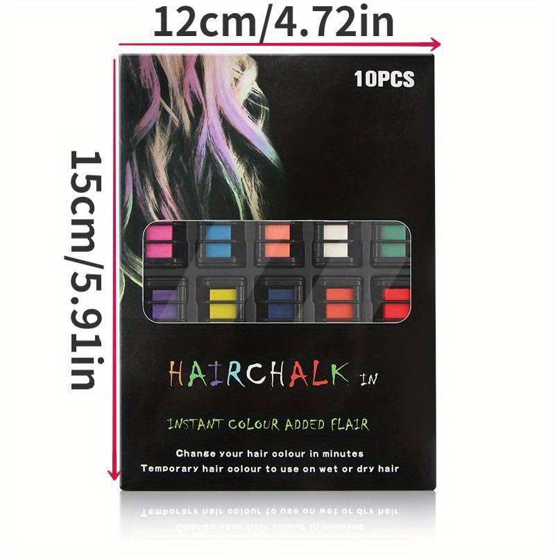 10ks Jednorázový hřeben na barvení vlasů HairChalk