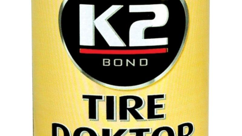 K2 TIRE DOKTOR - Sprej na opravu pneumatik