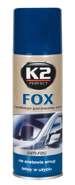 K2 FOX 200 ml - přípravek proti zamlžování skel