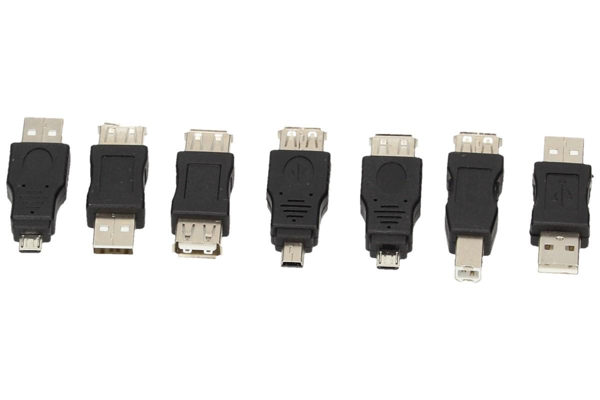 USB redukce sada 7 kusů
