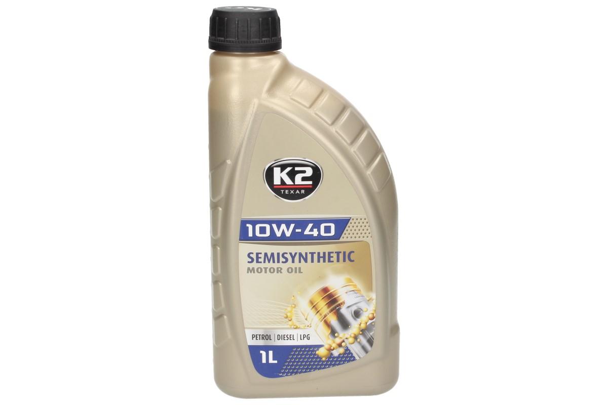 K2 Motorový olej polosyntetický 10W-40 1l