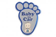 Foto 5 - Kvalitní samolepka z hliníku Baby In Car ťápota