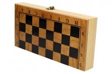 Foto 5 - Šachový kufřík s hrací deskou na šachy a dámu malý