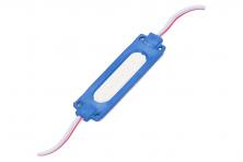 Foto 5 - Nalepovací silná oválná LED dioda modrá