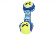 Foto 5 - Hračka pro psa provaz s tenisáky a ťapkami