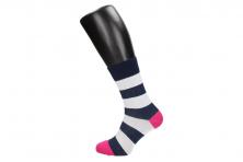 Foto 5 - Ponožky s bílo-modrými proužky