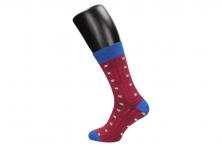 Foto 5 - Ponožky modro - červené kostičy