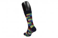 Foto 5 - Ponožky barevná šachovnice