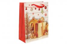 Foto 5 - Dárková vánoční taška dárek 23x18 cm