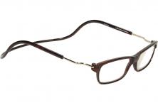 Foto 5 - Dioptrické brýle s magnetem hnědé +1,50