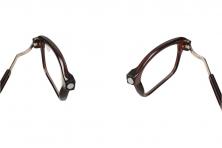 Foto 5 - Dioptrické brýle s magnetem hnědé +2,00
