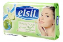 Foto 5 - Tuhé mýdlo na obličej i tělo Elsil 60g green apple