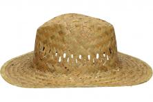 Foto 5 - Slaměný kovbojský klobouk bez pásku