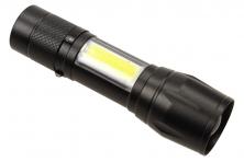 Foto 5 - LED Kapesní výkonná nabíjecí svítilna s klipem