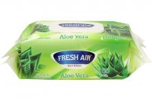 Foto 5 - Fresh Air vlhčené ubrousky 100ks Aloe Vera