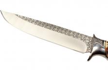 Foto 5 - Hobby lovecký nůž velký se zdobenou rukojetí